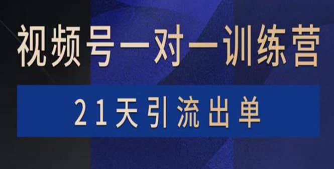 视频号训练营：带货，涨粉，直播，游戏，四大变现新方向，21天引流出单-自荐云信息速递