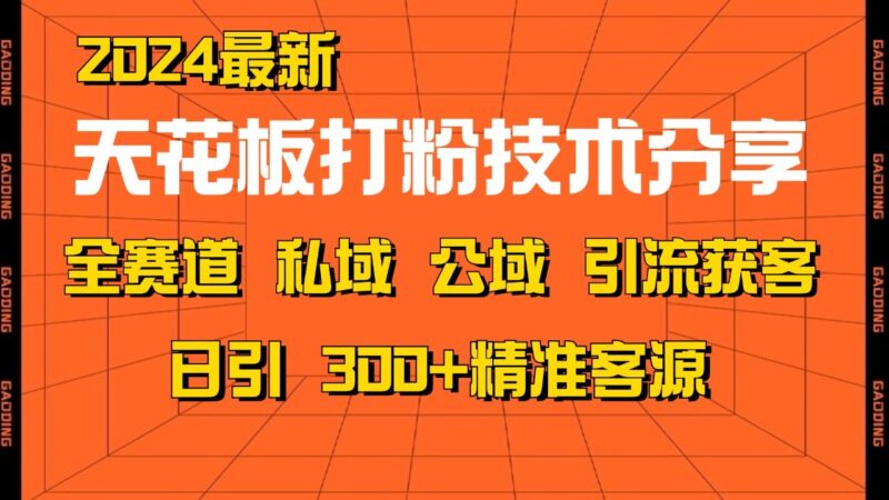 天花板打粉技术分享，野路子玩法 曝光玩法免费矩阵自热技术日引2000+精准客户-自荐云信息速递
