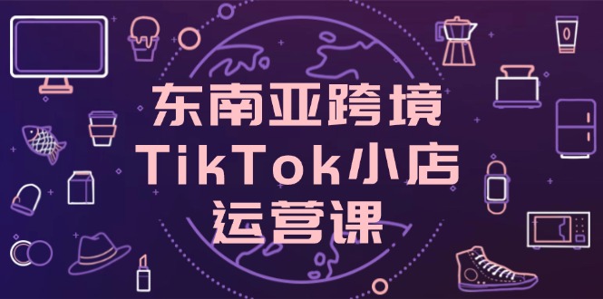 东南亚跨境TikTok小店运营课,掌握店铺设置与流量转化核心技巧-自荐云信息速递
